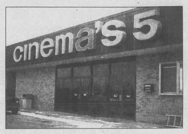Fairplain Cinemas 5 - 1998 News Photo (newer photo)
